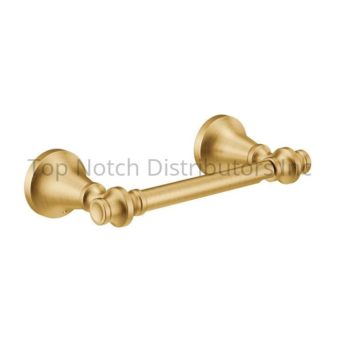 Moen YB0508BG Colinet Pivoting Paper Holder Brushed Gold Sparrow Supply