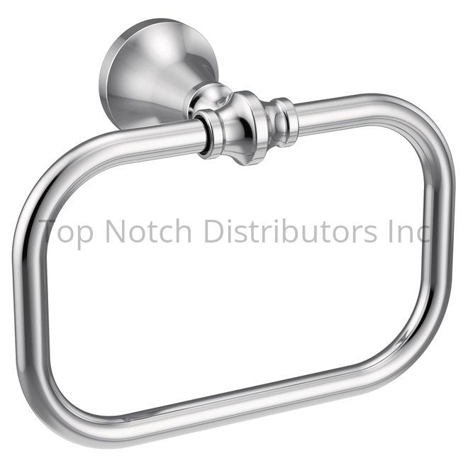 Moen YB0586CH Colinet Towel Ring Bright Chrome Sparrow Supply