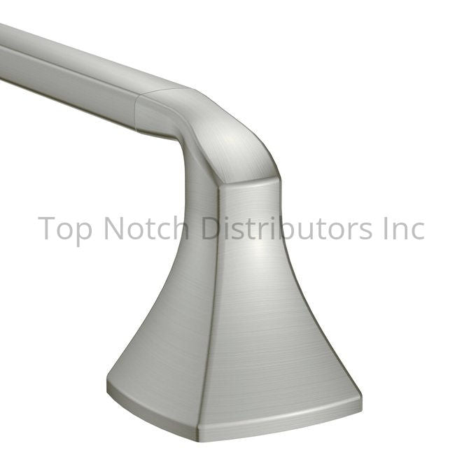Moen YB5118BN Voss 18" Towel Bar Brushed Nickel Sparrow Supply