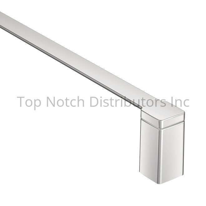 Moen YB8818CH 90 Degree 18" Towel Bar Bright Chrome Sparrow Supply