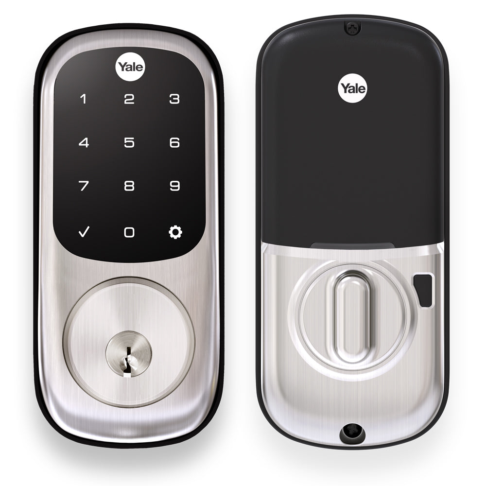 Yale Real Living YRD226HA2619 Assure Touchscreen Deadbolt with ZigBee US15 (619) Satin Nickel Finish Sparrow Supply