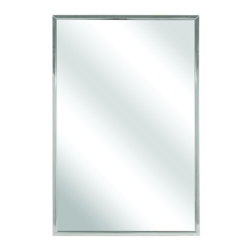 Bradley 781-018320 Stainless Steel Commercial Restroom Mirror Sparrow Supply