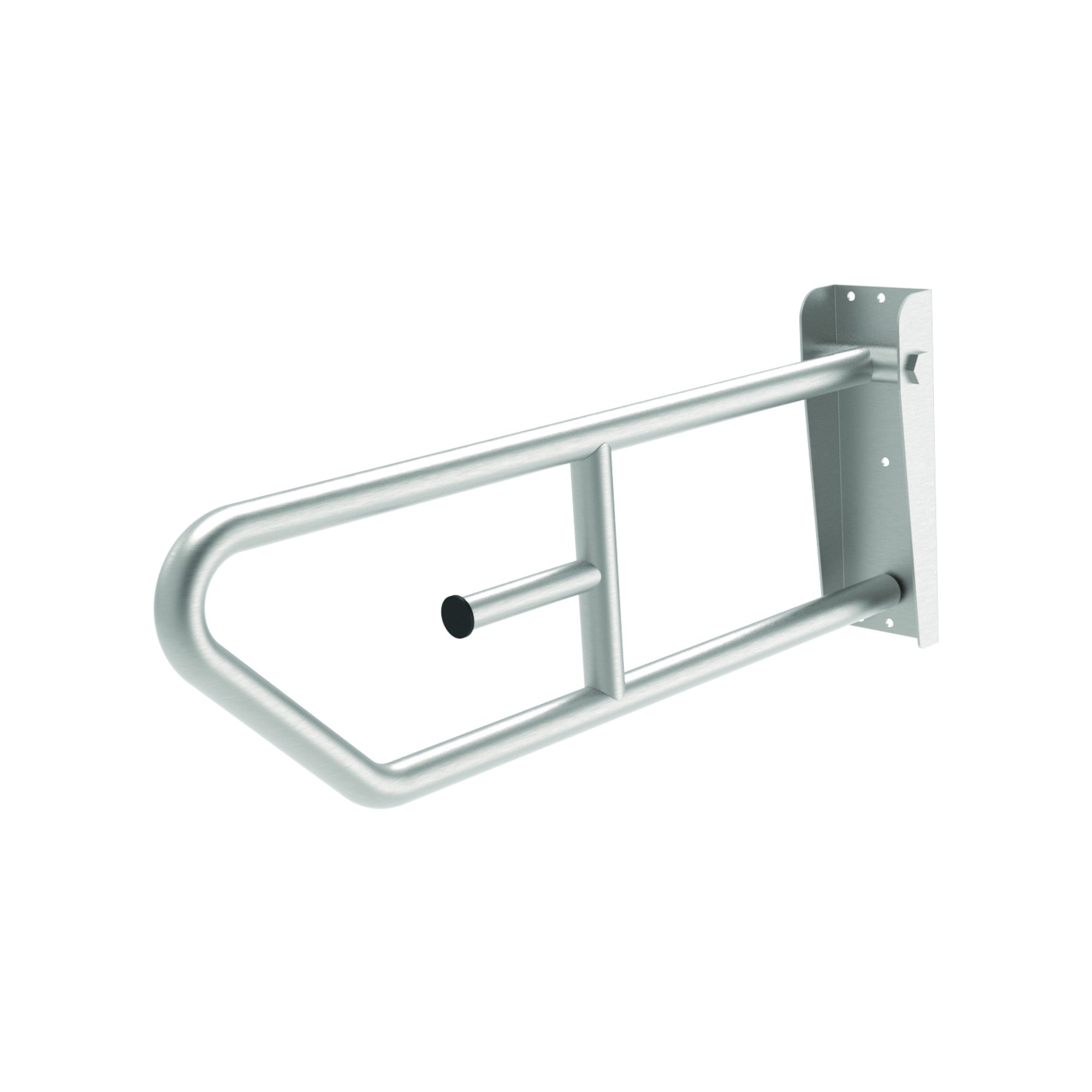 Bradley 8372-108000 Swing Up Grab Bar, 30" L, TTD, Safety Grip Sparrow Supply