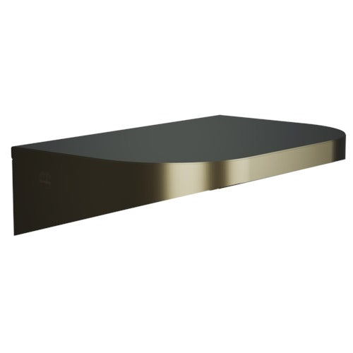 Bradley 7B2-0081200-BZ Shelf, Stainless Satin, 20 Gauge, 8 X 12 Brushed Bronze Sparrow Supply