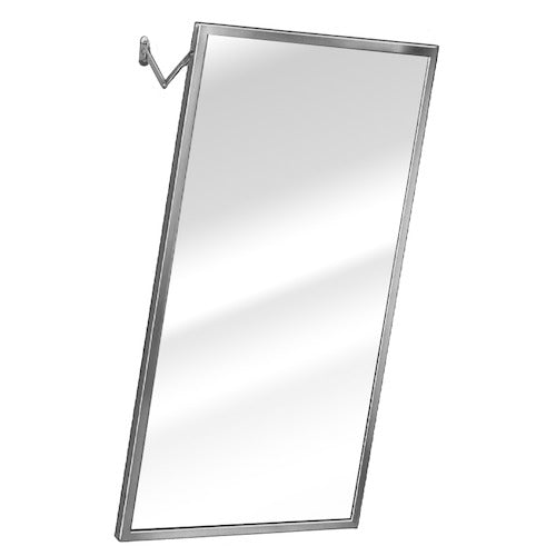 Bradley 782-018300 Adjustable Tilt Mirror, 18 x 30 Sparrow Supply