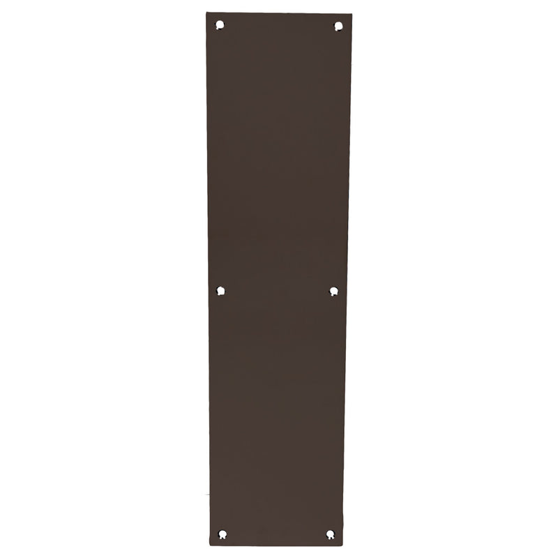 Trimco 10013 Push Plate - Dark Bronze Sparrow Supply