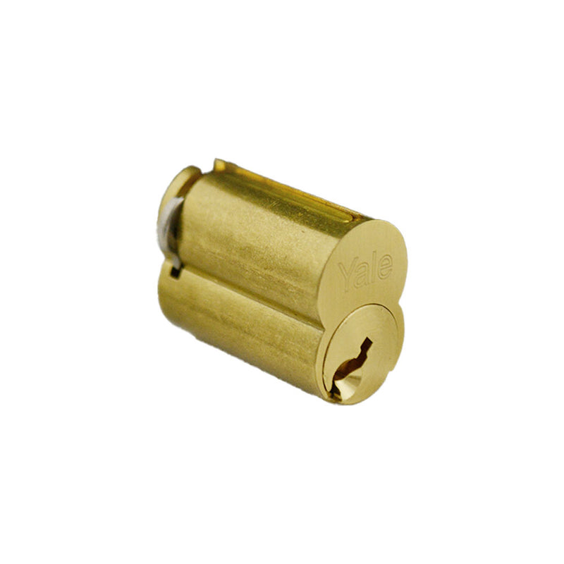 ASSA Abloy Accentra 1210GB606 Large Format IC 6 Pin Cylinder with GB Keyway US4 (606) Satin Brass Finish Sparrow Supply