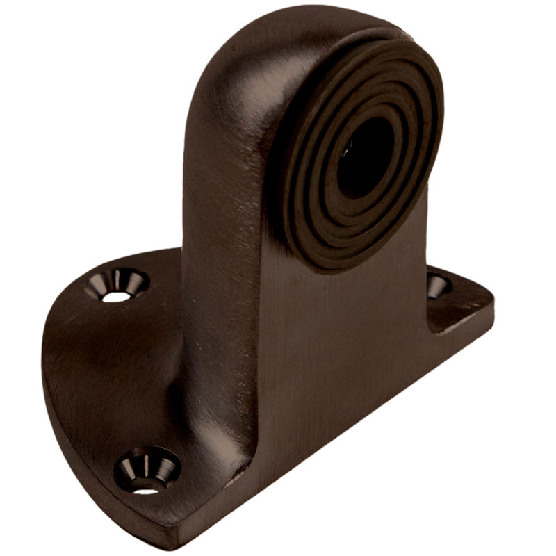 Trimco 1214H613 2-1/4" High Gooseneck Floor Stop with Combo Pack Oil Rubbed Bronze Finish Sparrow Supply
