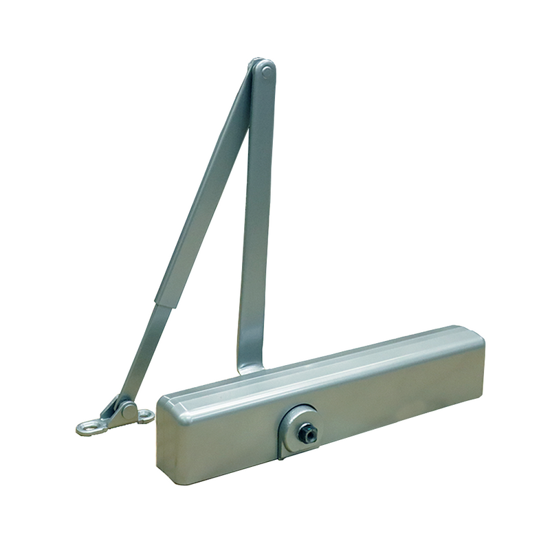 LCN 1461DELRWPAAL Parallel Arm Adjustable 1-6 Surface Mounted Delay Door Closer with TBSRT Thru Bolts 689 Aluminum Finish Sparrow Supply