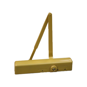 LCN 1461RWPABRASS Parallel Arm Adjustable 1-6 Surface Mounted Regular Door Closer with TBSRT Thru Bolts 696 Brass Finish Sparrow Supply