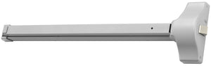 ASSA Abloy Accentra 180048689 4' Exit Only Economy Rim Exit Device 689 Aluminum Finish Sparrow Supply