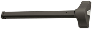 ASSA Abloy Accentra 1800F36695 3 Hour Fire Rated 3' Exit Only Economy Rim Exit Device 695 Dark Bronze Finish Sparrow Supply