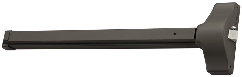 ASSA Abloy Accentra 1800F36695 3 Hour Fire Rated 3' Exit Only Economy Rim Exit Device 695 Dark Bronze Finish Sparrow Supply
