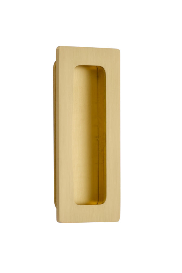 Emtek 220304US Flush Pulls - Satin Brass Sparrow Supply