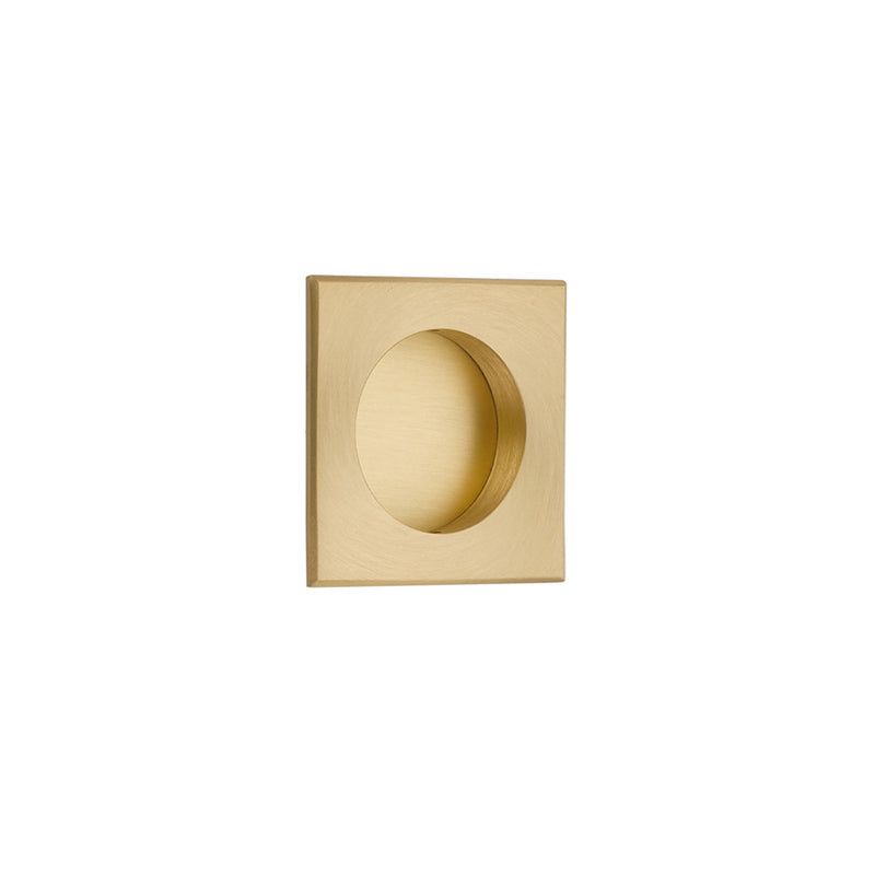 Emtek 2213US4 Flush Pulls - Satin Brass Sparrow Supply