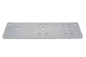 LCN 4040XP18AL Hinge Side Mount Drop Plate for Top Rail Less Than 3-3/4" for 4040XP Series 689 Aluminum Finish Sparrow Supply