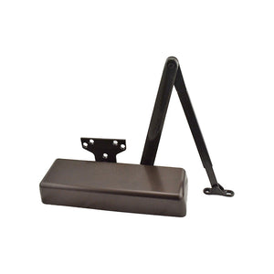 LCN 4041DELRWPADKBRZ Parallel Arm Super Smoothee Adjustable 1-6 Surface Mounted Delay Door Closer with TBSRT Thru Bolts 695 Dark Bronze Finish Sparrow Supply
