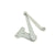 LCN 41103077EDAAL Extra Duty Arm for 4110 689 Aluminum Finish Sparrow Supply