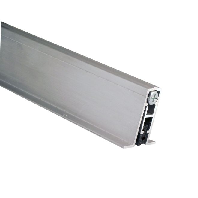 Pemko 411ARL30 30" (2' 6")Full Mortise Automatic Door Bottom with Sponge Neoprene Mill Finish Aluminum Finish Sparrow Supply
