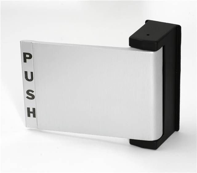 Adams Rite 45900200628 Push to Left Deadlatch Paddle for 1-3/4" Clear Anodized Aluminum Finish Sparrow Supply