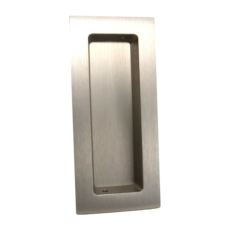 Omnia 653/00.15 Contemporary Flush Pull Satin Nickel Finish Sparrow Supply