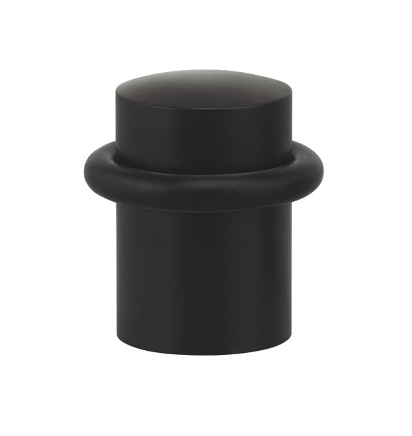 Omnia 7001.10B 1-1/4" Floor Door Stop Oil Rubbed Black Finish Sparrow Supply