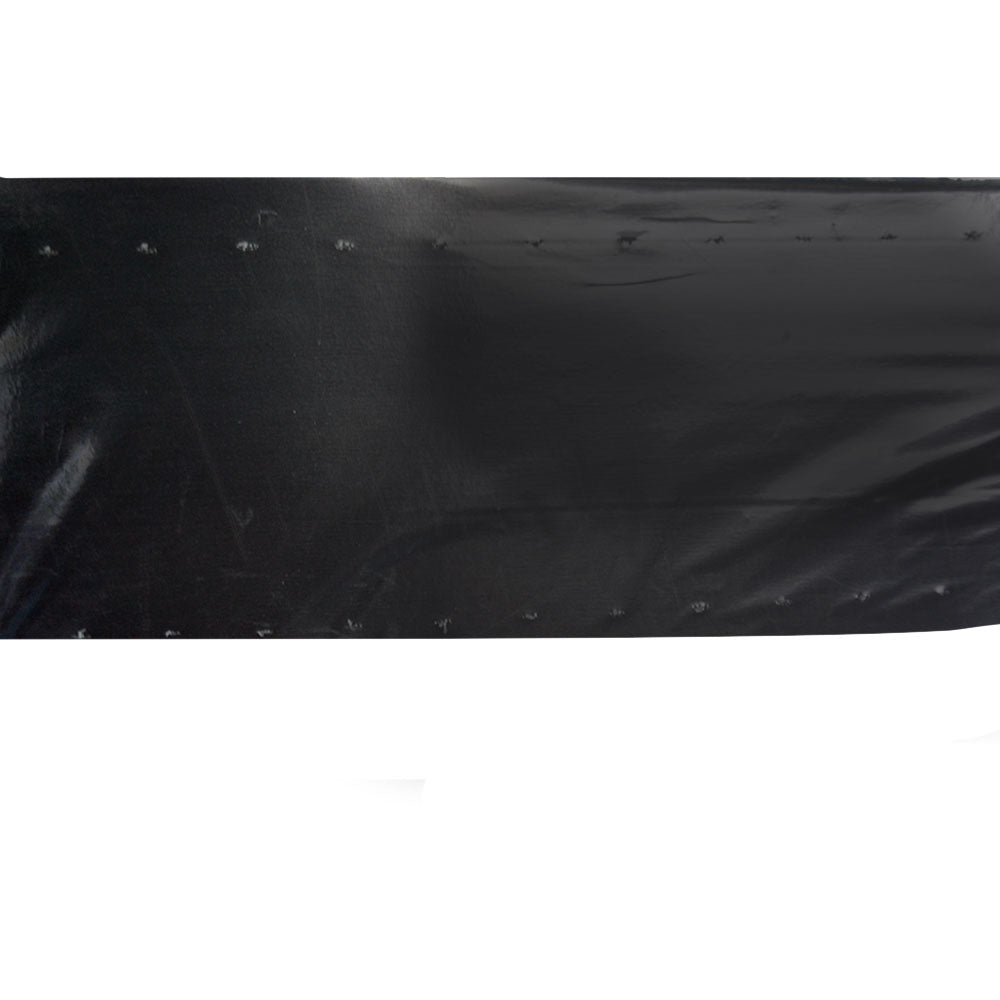 Ives Commercial 8400PBLK830 8" x 30" Plastic Kick Plate Black Finish Sparrow Supply