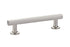 Emtek 86454US15 Freestone Cabinet Pull with 4" Center to Center Satin Nickel Finish Sparrow Supply