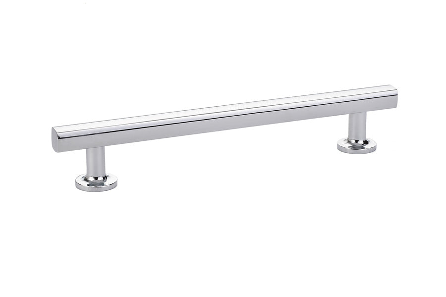 Emtek 86455US26 Freestone Cabinet Pull with 6" Center to Center Polished Chrome Finish Sparrow Supply