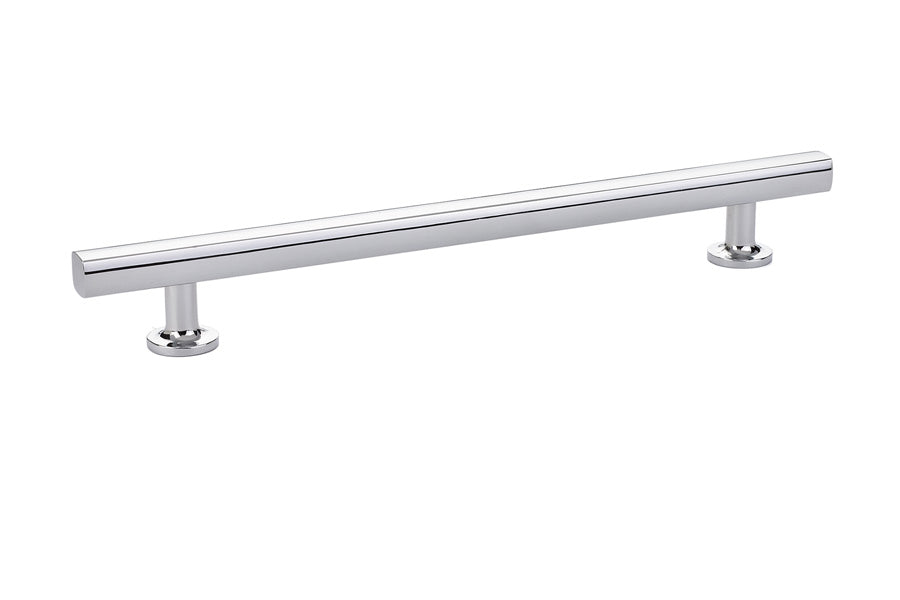 Emtek 86456US26 Freestone Cabinet Pull with 8" Center to Center Polished Chrome Finish Sparrow Supply