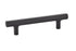 Emtek 86460US19 Mod Hex Cabinet Pull with 4" Center to Center Flat Black Finish Sparrow Supply