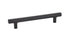 Emtek 86461US19 Mod Hex Cabinet Pull with 6" Center to Center Flat Black Finish Sparrow Supply