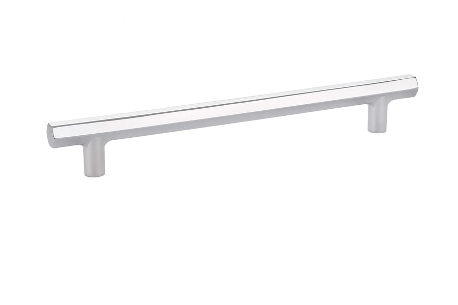 Emtek 86462US26 Mod Hex Cabinet Pull with 8" Center to Center Polished Chrome Finish Sparrow Supply