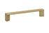 Emtek 86482US4 Trinity Cabinet Pull with 5" Center to Center Satin Brass Finish Sparrow Supply