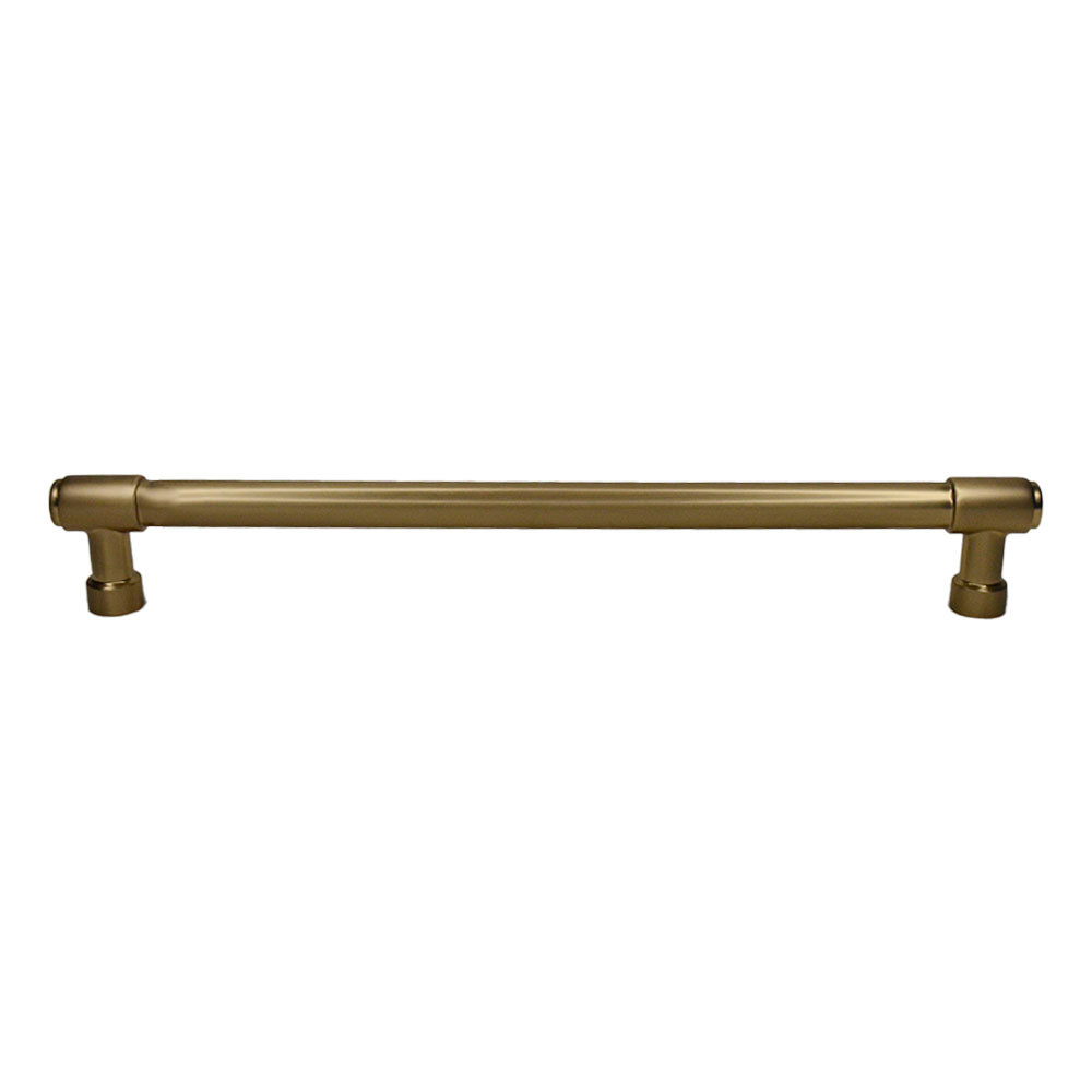 Emtek 86693US4 Jasper Appliance Pull with 12" Center to Center Satin Brass Finish Sparrow Supply