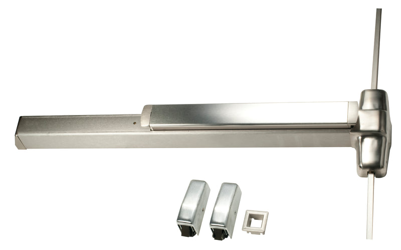 Von Duprin 9827EO32 Vertical Rod Exit Devices - Satin Stainless Sparrow Supply