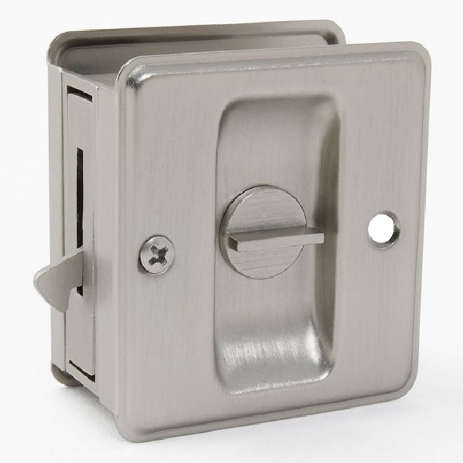 Ives Commercial 991A Pocket Door Locks - Satin Chrome Sparrow Supply