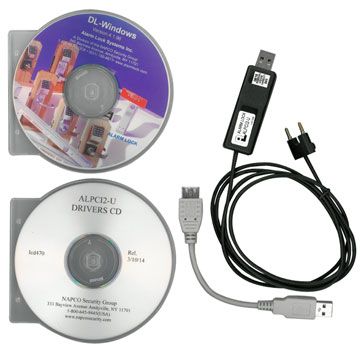 Alarm Lock ALPCI2U Computer to Digital Lock Interface Cable with USB Sparrow Supply