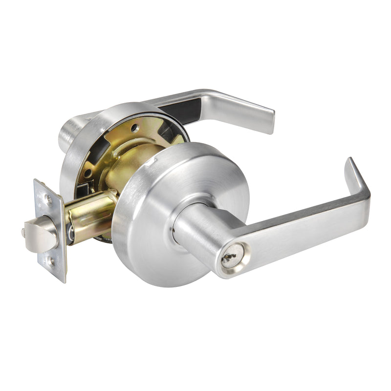 Yale Commercial AU4605LN Lever - Satin Chrome Sparrow Supply