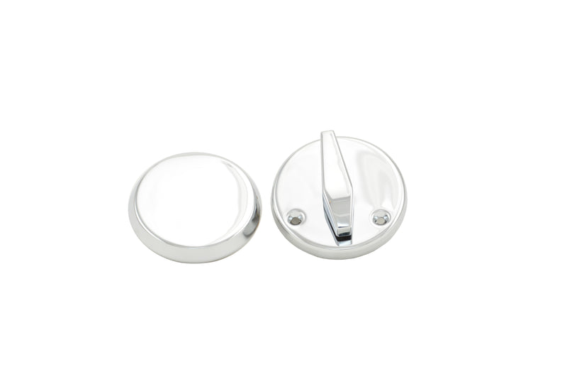 Schlage Commercial B581625 Grade 2 Turn by Blank Plate Deadbolt with 12287 Latch and 10094 Strike Bright Chrome Finish Sparrow Supply