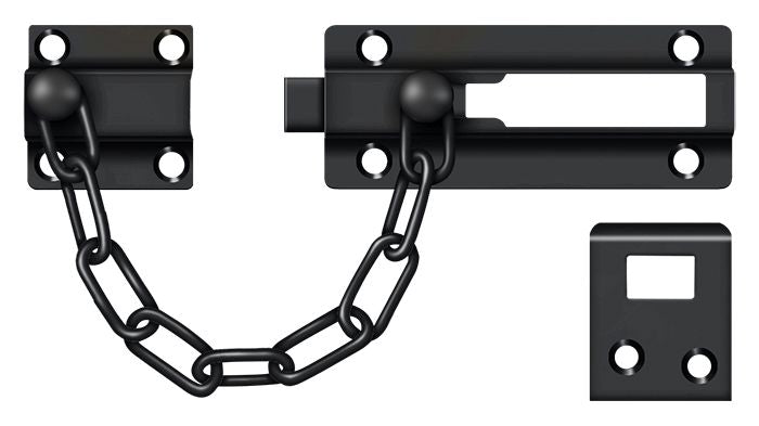 Deltana CDG35U19 Door Guards and Chains - Black Sparrow Supply