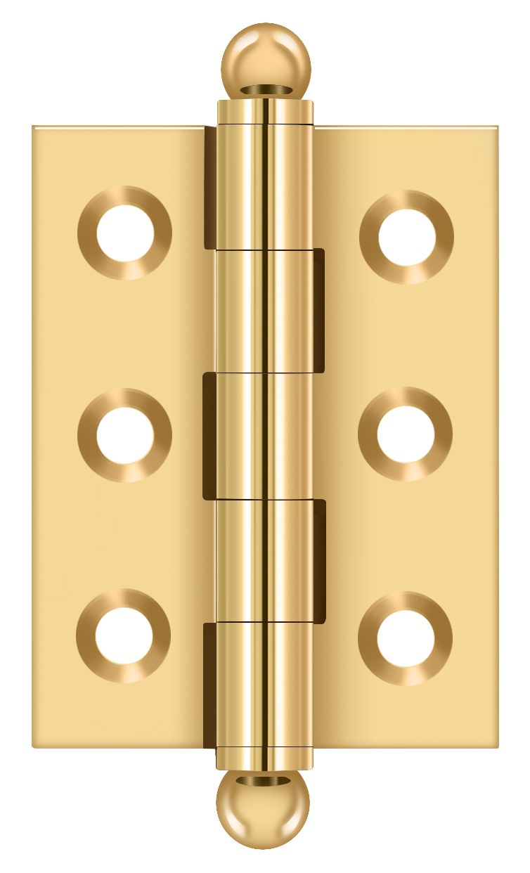 Deltana CH2015 Full Mortise Hinges - Brass Sparrow Supply