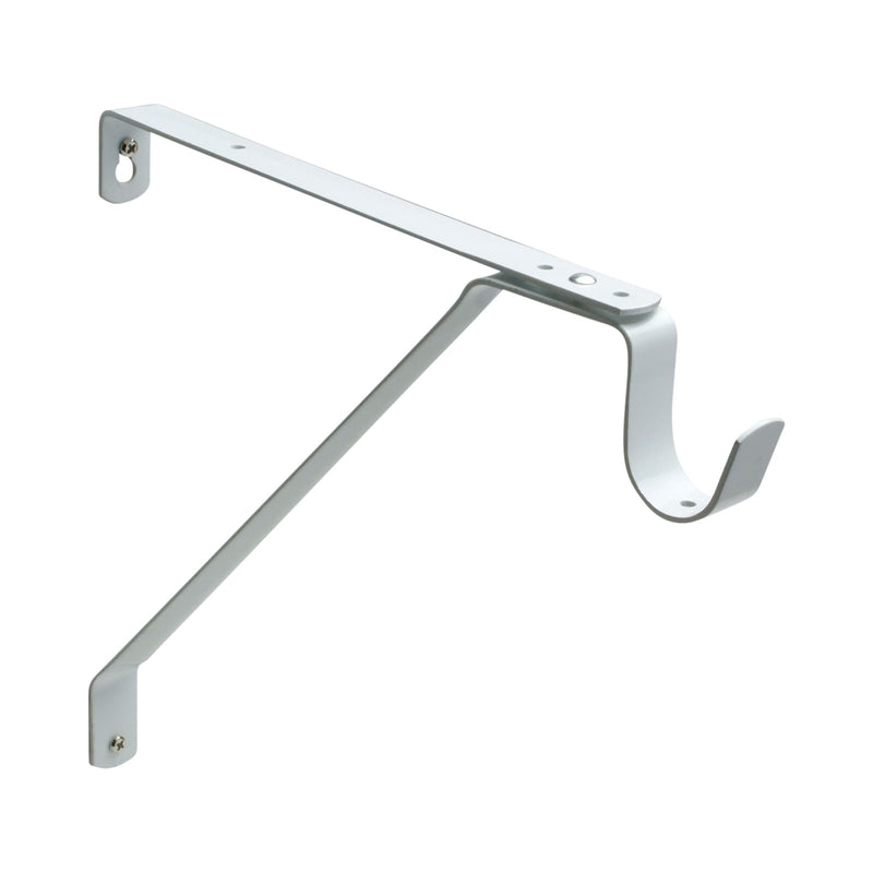 Pamex DD0632WC Heavy Duty Adjustable Shelf and Rod Support Bracket White Finish Sparrow Supply