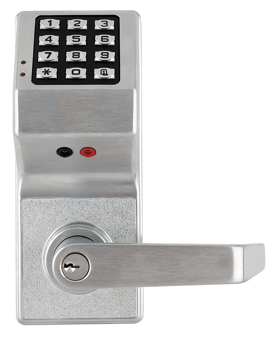 Alarm Lock DL410026D Digital Lock Satin Chrome Finish Sparrow Supply