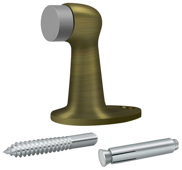Deltana FDB278 Door Stops - Antique Brass Sparrow Supply