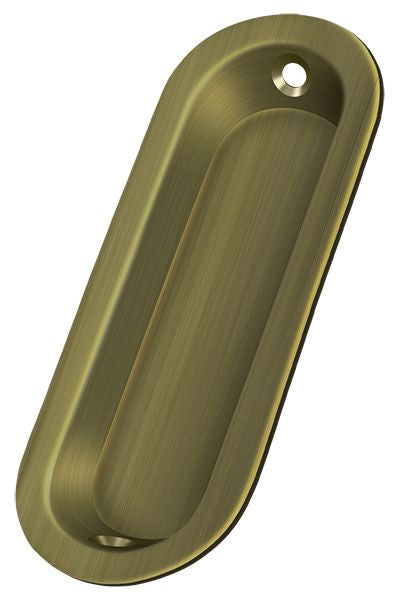 Deltana FP223 Flush Pulls - Antique Brass Sparrow Supply