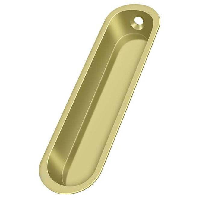 Deltana FP828 Flush Pulls - Brass Sparrow Supply