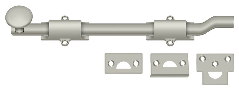 Deltana FPG1015 Surface Bolts - Satin Nickel Sparrow Supply