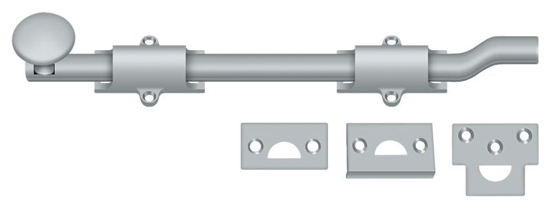 Deltana FPG Surface Bolts - Satin Chrome Sparrow Supply