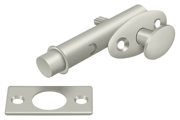 Deltana MB175U15 Mortise Bolt; Satin Nickel Finish Sparrow Supply